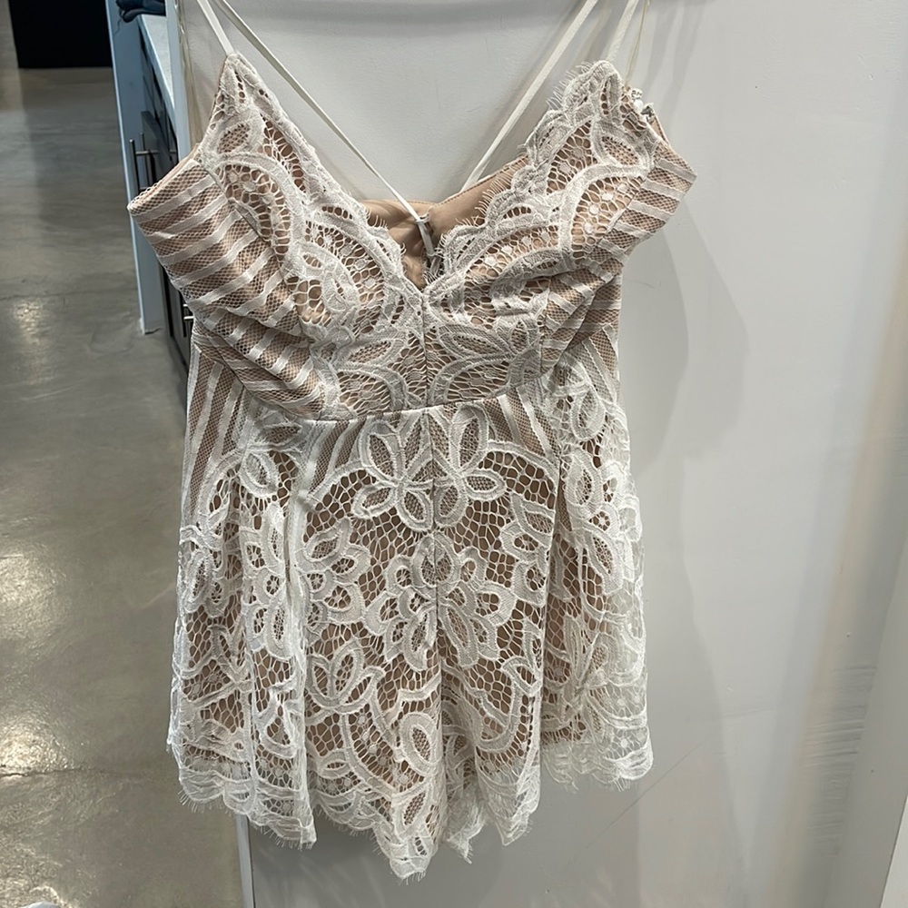 Lace romper